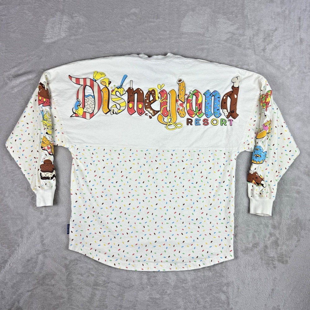 Walt Disney World Spirit Jersey Eats Mickey Snacks Sz S Treats Food Churro Puffy
